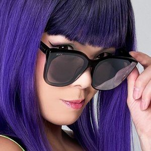 Diff - Gjelina Polarized Sunglasses in Black/Grey